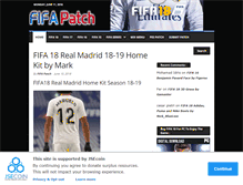 Tablet Screenshot of fifa-patch.com